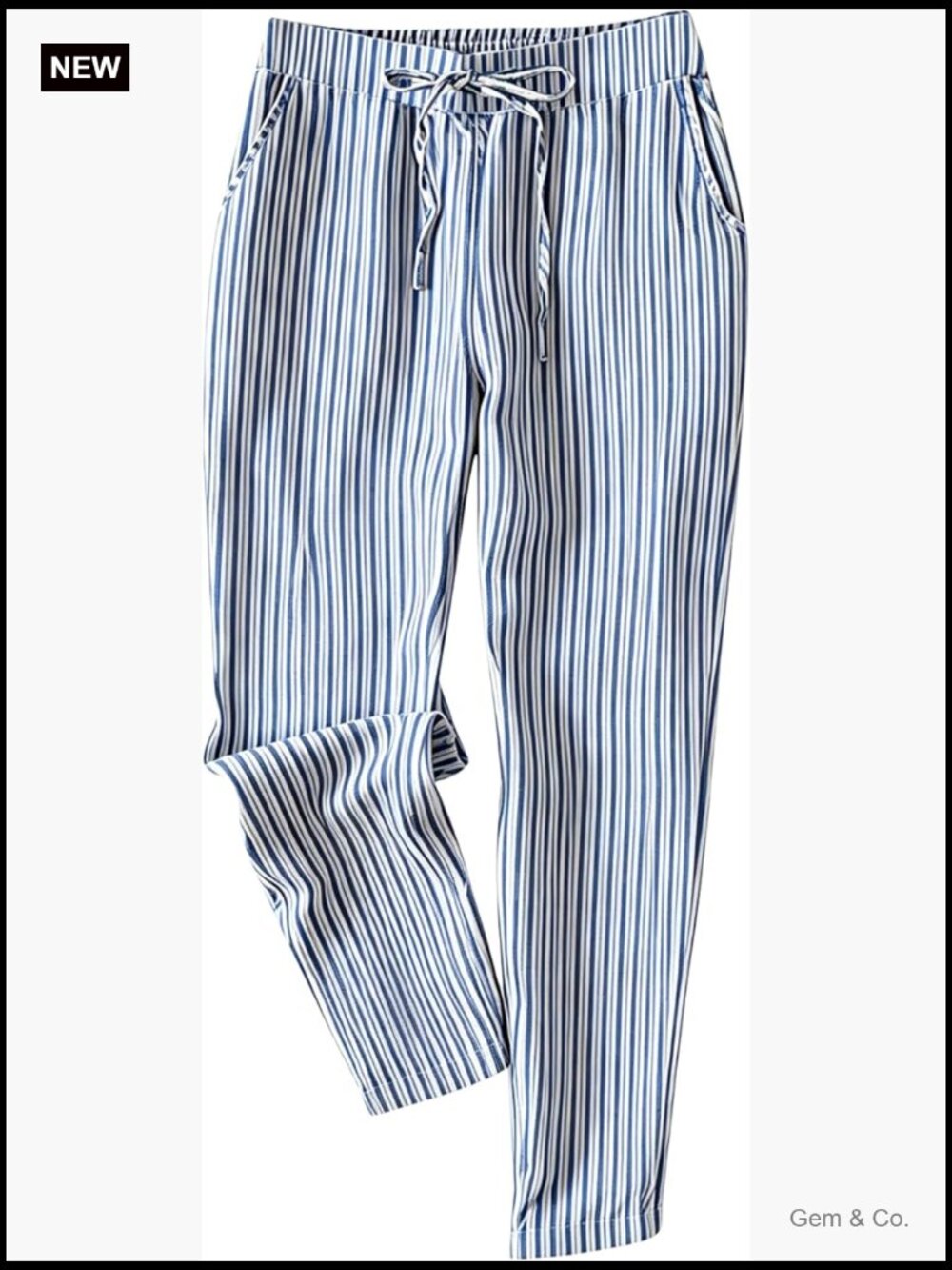 High Waisted Drawstring Jogger Pants with Pockets